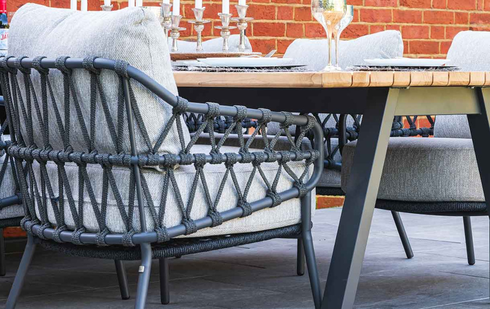 4 Seasons Outdoor Calpi Low Dining Armchair