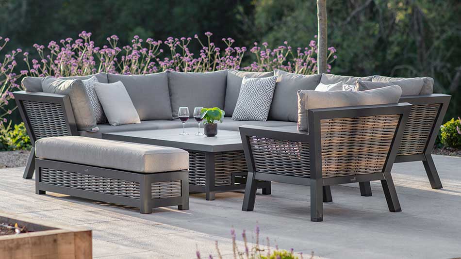 About Our Garden Corner Dining Sets