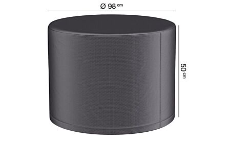 Firetable Aerocover Round 98x50cm high Firetable Aerocover Round 98x50cm high