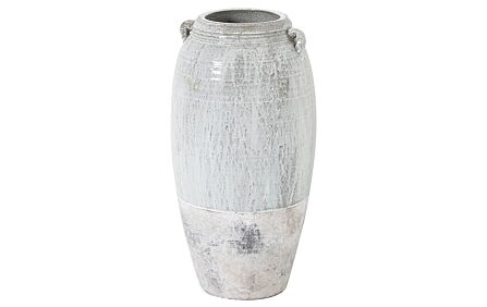Hill Interiors Large Ceramic Dipped Amphora Vase