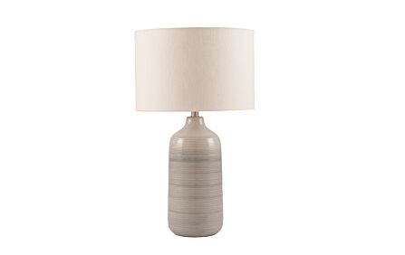 Pacific Lifestyle Venus Blue and Grey Ombre Ceramic Table Lamp