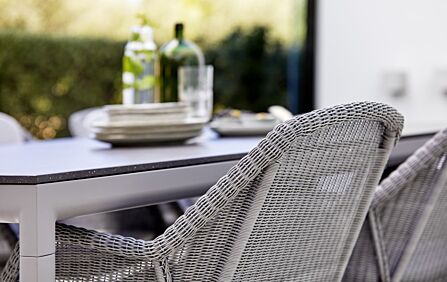 Cane-Line Breeze Four Seater Dining Set - Grey Cane-Line Breeze Four Seater Dining Set - Grey