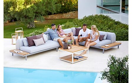 Cane-Line Space AirTouch and Teak Sofa Set Cane-Line Space AirTouch and Teak Sofa Set