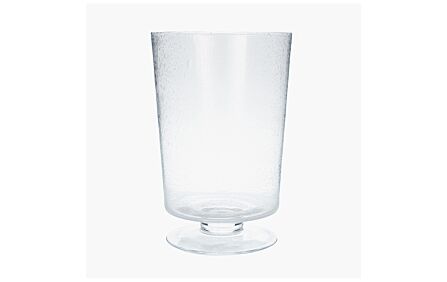 Pacific Lifestyle Clear Bubble Glass Leon Vase Small