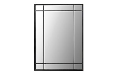 Pacific Lifestyle Antique Bronze Metal Rectangular Wall Mirror Pacific Lifestyle Antique Bronze Metal Rectangular Wall Mirror
