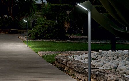 Agos PT Small Anthracite 3000K Outdoor Floor Lamp