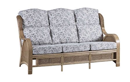 Cane Industries Bari Cane Rattan 2.5 Seat Sofa Cane Industries Bari Cane Rattan 2.5 Seat Sofa