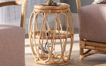 Beijing Natural Rattan Lamp Table Beijing Natural Rattan Lamp Table