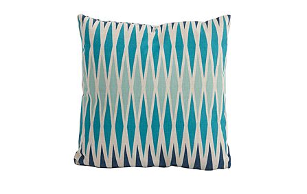 Bramblecrest Harlequin Blue Scatter Cushion Bramblecrest Harlequin Blue Scatter Cushion