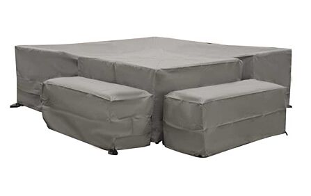 Bramblecrest Tuscan Square Corner with Dual Height Table Covers Bramblecrest Tuscan Square Corner with Dual Height Table Covers