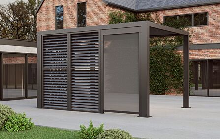 Celtic Leisure Saturn 2.5m Pergola Screen - Grey