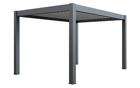 Celtic Leisure Saturn 3m x 4m Aluminium Pergola - Anthracite