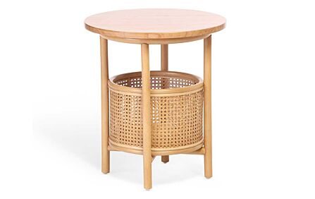 Aspen Light Oak Lamp Table