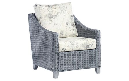 Desser Dijon Grey Wash Cane Armchair