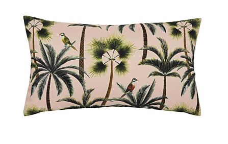 Furn. Palms Rectangular Outdoor Cushion - Blush