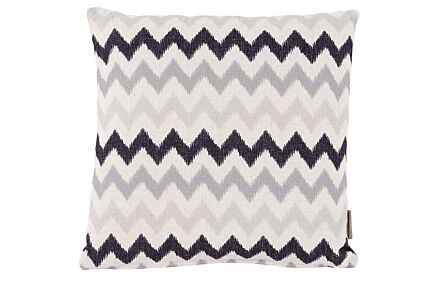 Bramblecrest Zig Zag Grey Scatter Cushion