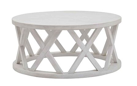Hill Interiors Stamford Plank Round Coffee Table