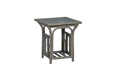 Cane Industries Lupo Cane Rattan Side Table