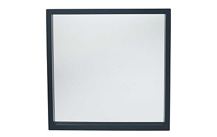 Pacific Lifestyle Matt Black Wood Veneer Square Mirror Pacific Lifestyle Matt Black Wood Veneer Square Mirror