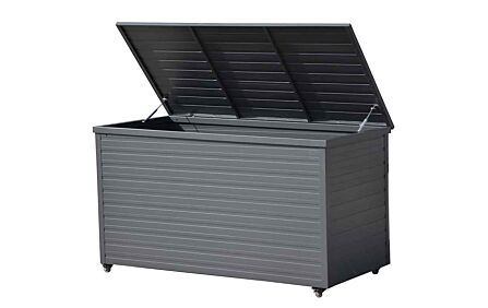 Maze Aluminium Outdoor Storage Box - Grey