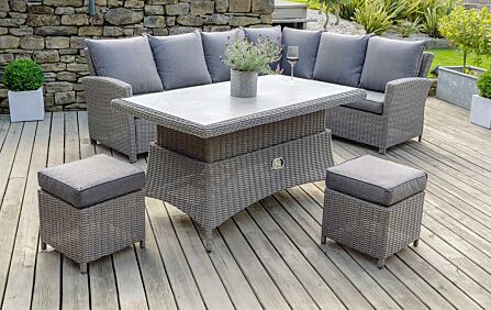 Adjustable height hot sale outdoor table