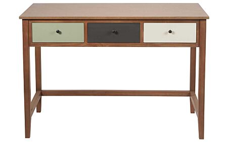 Pacific Lifestyle Loft wood Multicoloured 3 Drawer Desk