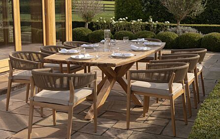 Maze Porto 8 Seat Rectangular Dining Set