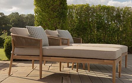 Maze Porto Sunlounger Set With Side Table