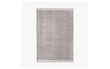 Pacific Lifestyle Graphite And White Indoor And Outdoor Rug