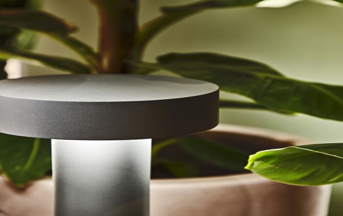 Tesla PT4 Big Anthracite Outdoor Floor Lamp