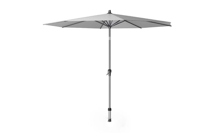 Pacific Lifestyle Riva Platinum Parasol - Light Grey 2.5 Metre
