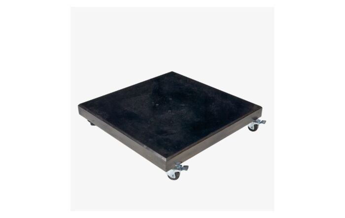 Pacific Lifestyle Challenger T2 3.5 x 2.6m Rectangular Anthracite Free Arm Parasol With 90kg Wheeled Base