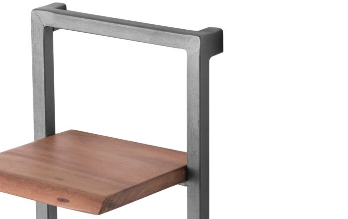 Hill Interiors Live Edge Collection Tall Shelf Hill Interiors Live Edge Collection Tall Shelf