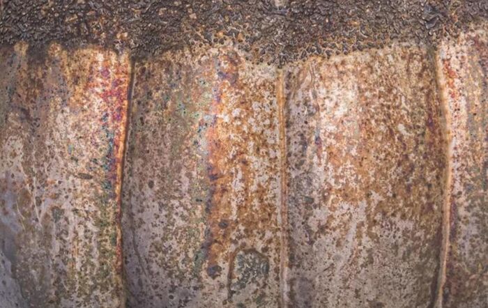 Hill Interiors Large Burnished Decorative Pumpkin