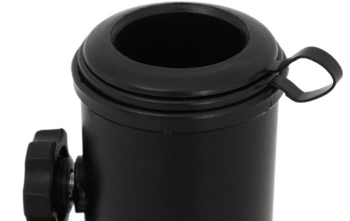 Pacific Lifestyle Riva 3mt Sandstone / Champagne Round Parasol And 25kg Base