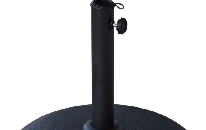 Pacific Lifestyle Riva 3mt Sandstone / Champagne Round Parasol And 25kg Base