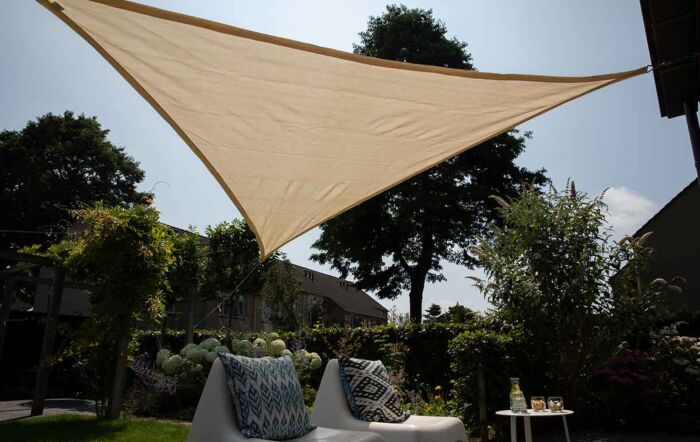 Shade Sail - 3.6m Triangle Off White Shade Sail - 3.6m Triangle Off White