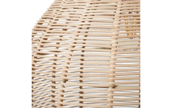 Pacific Lifestyle Caswell Natural Rattan Coche Pendant