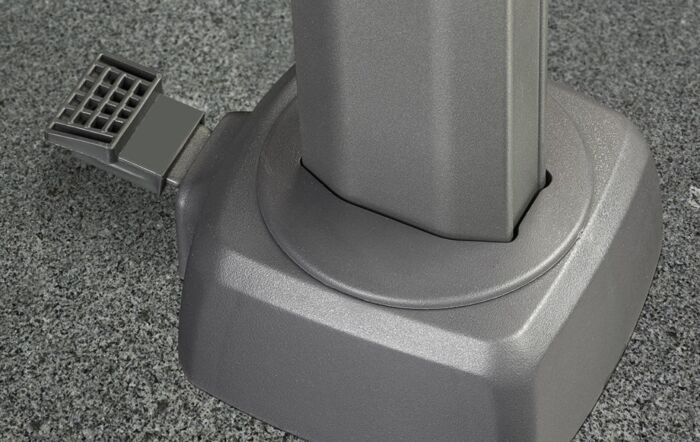 Pacific Lifestyle Challenger T2 3.5m x 2.6m Rectangular Lush Green Premium Cantilever Parasol