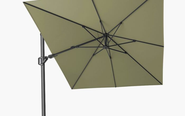 Pacific Lifestyle Challenger T2 3.5m x 2.6m Rectangular Lush Green Premium Cantilever Parasol
