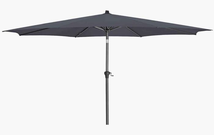 Platinum 3m Riva Round Anthracite Parasol
