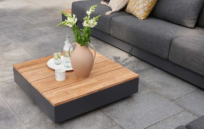 4 Seasons Outdoor Ibiza Large Modular Set with Side Table and Coffee Table