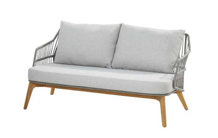 4 Seasons Outdoor Ancora Lounge Set with Footstool and Coffee Table