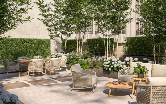 4 Seasons Outdoor Puccini 6 Seat Garden Dining Set With Ellipse Table