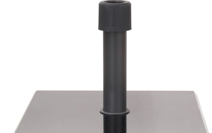 Pacific Lifestyle Riva 3 x 2mt Anthracite Parasol With 40kg Wheeled Base