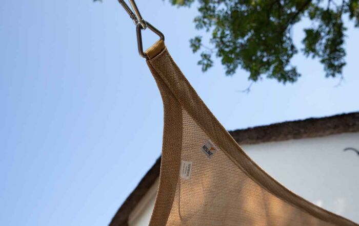 Pacific Lifestyle 5m Triangle Shade Sail Sand