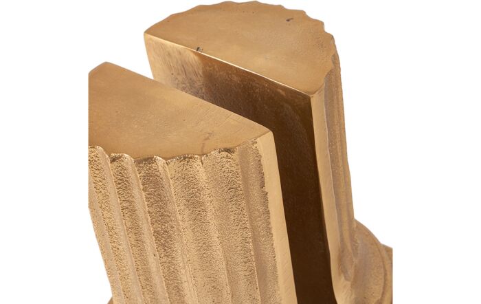 Pacific Lifestyle Matt Antique Brass Bookends