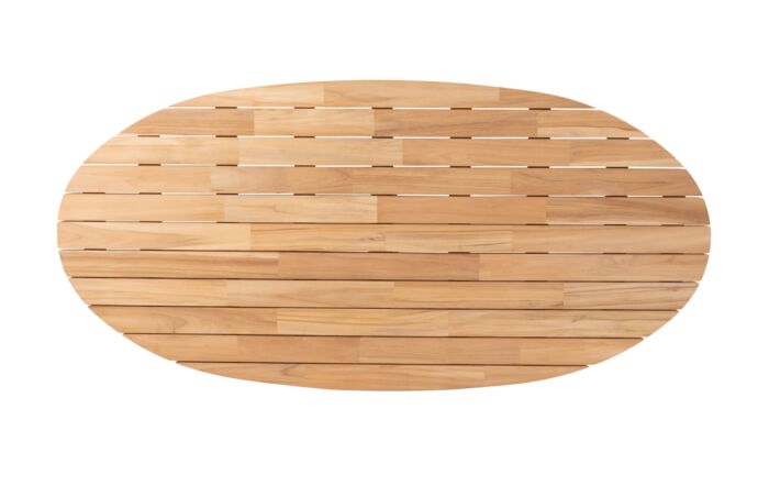 4 Seasons Outdoor Prado 240 x 115 Elliptical Wooden Garden Table