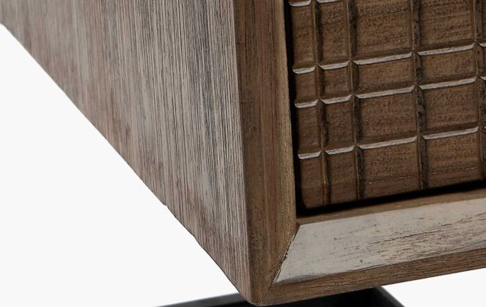 Pacific Lifestyle Arte Acacia Wood 2 Drawer Desk