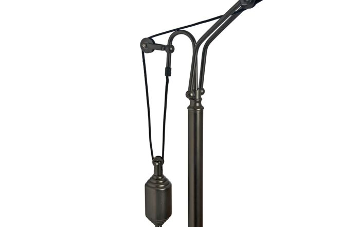 Hill Interiors Hudson Adjustable Industrial Floor Lamp